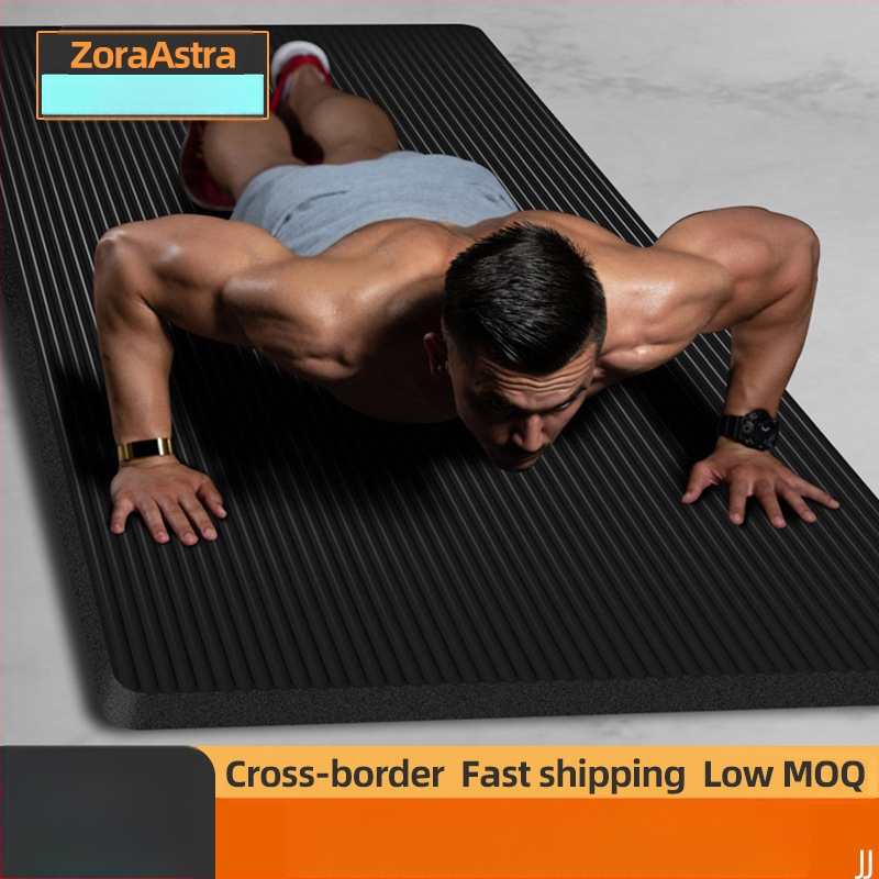 Seljakuivatav meeste treeningmatt algajatele, laiendatud ja pikendatud libisemiskindel kulumiskindel treeningjoogamatt sportimiseks