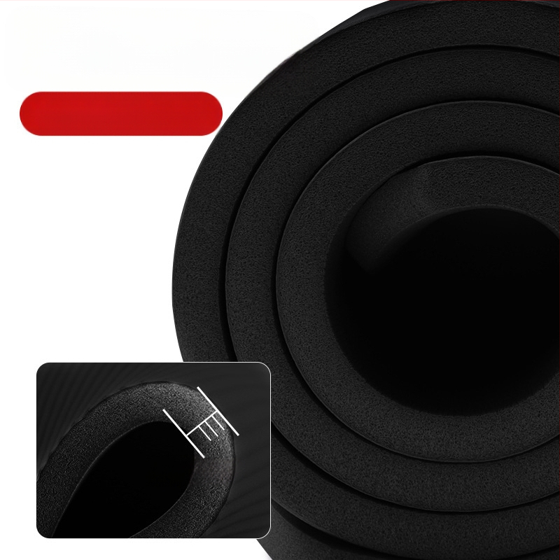 Seljakuivatav meeste treeningmatt algajatele, laiendatud ja pikendatud libisemiskindel kulumiskindel treeningjoogamatt sportimiseks