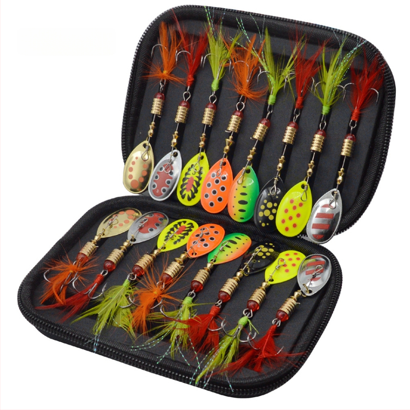 „Luya“ besisukančių kompozicinių blizgučių maišelių rinkinys, išorinių maišelių rinkinys, 16 dalių, metalinis, rankomis sukamas „Luya“ blizgučiais