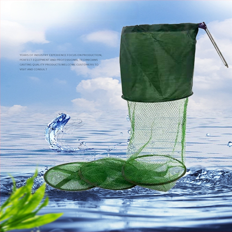 Kalavõrgu tootja kalakorv liimkattega väike kalakaitse roostevabast terasest maapinnast kalakaitsevõrk kalapüük lihtne kiiresti kuivav kalavõrgukott püügivahendid