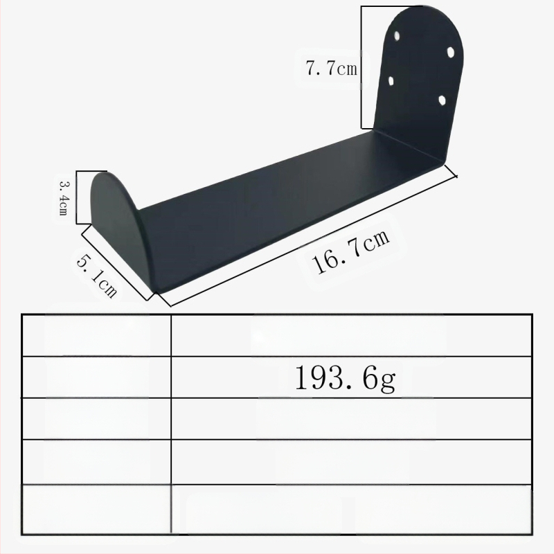 Spot lumelaua konksu seinale riputatav horisontaalne kronstein fikseeritud surfilaua aeru hoiustamise metallklamber hulgimüük