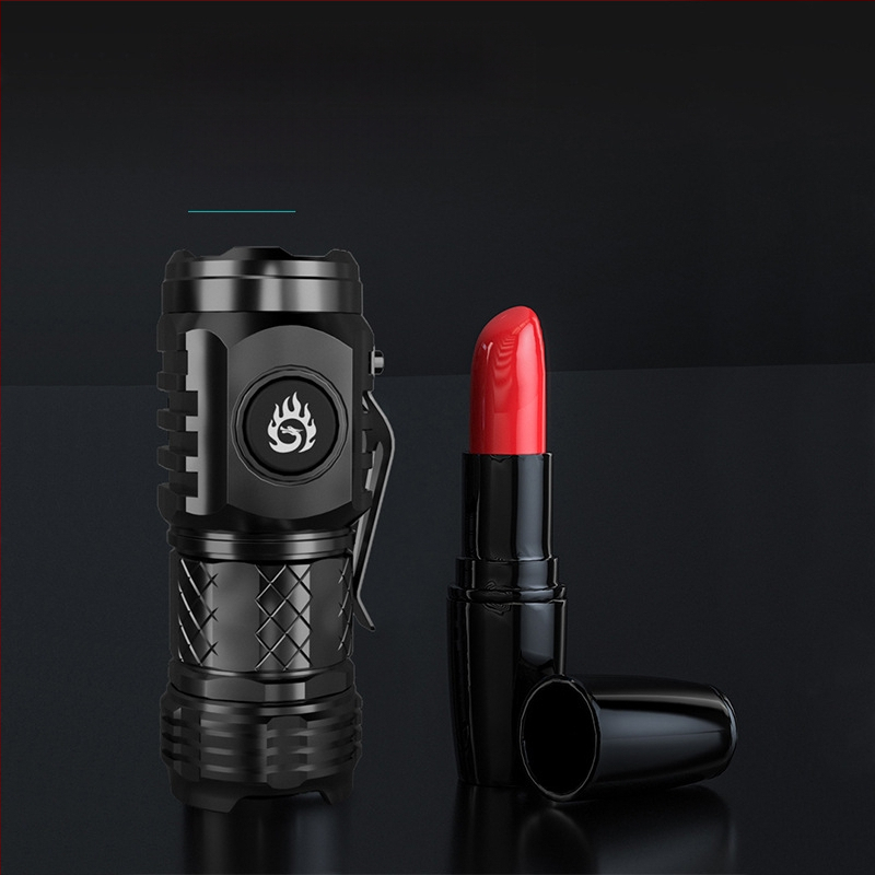 Трансгранично ново силно светещо фенерче с три очи, ярко Wick, преносимо многофункционално LED фенерче за открито