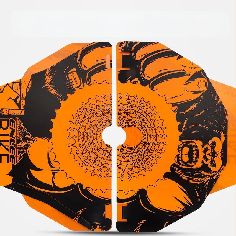 Protipožiarny kryt na umývanie áut pre bicykle a horské bicykle, ochranný kryt na okraje kotúčových bŕzd, kryt na údržbu áut