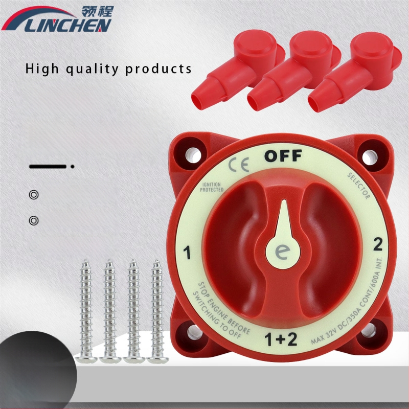 Mere jaoks modifitseeritud suure voolutugevusega väljalülituslüliti Blue Ocean seeria 9001E punane isoleeritud veekindel akulüliti