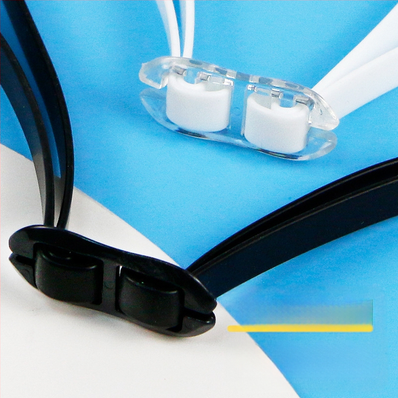 Kryžminio veidrodžio lenktyniniai plaukimo akiniai, galvanizuotos spalvingos akių apsaugos, vandeniui atsparios, nerūkančios, profesionalios treniruotės, lenktyninių plaukimo akinių krepšys