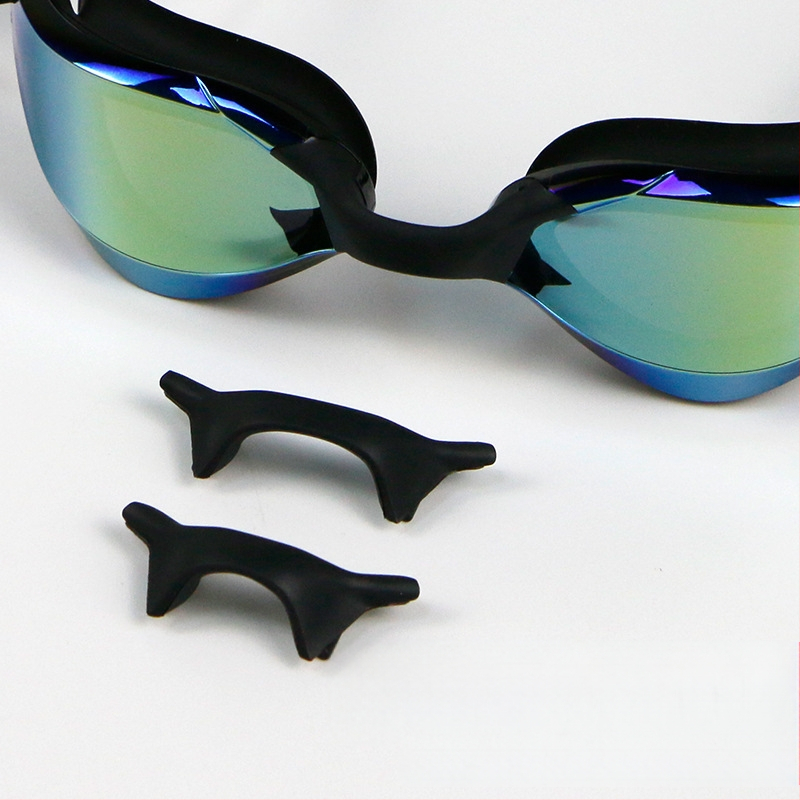 Kryžminio veidrodžio lenktyniniai plaukimo akiniai, galvanizuotos spalvingos akių apsaugos, vandeniui atsparios, nerūkančios, profesionalios treniruotės, lenktyninių plaukimo akinių krepšys