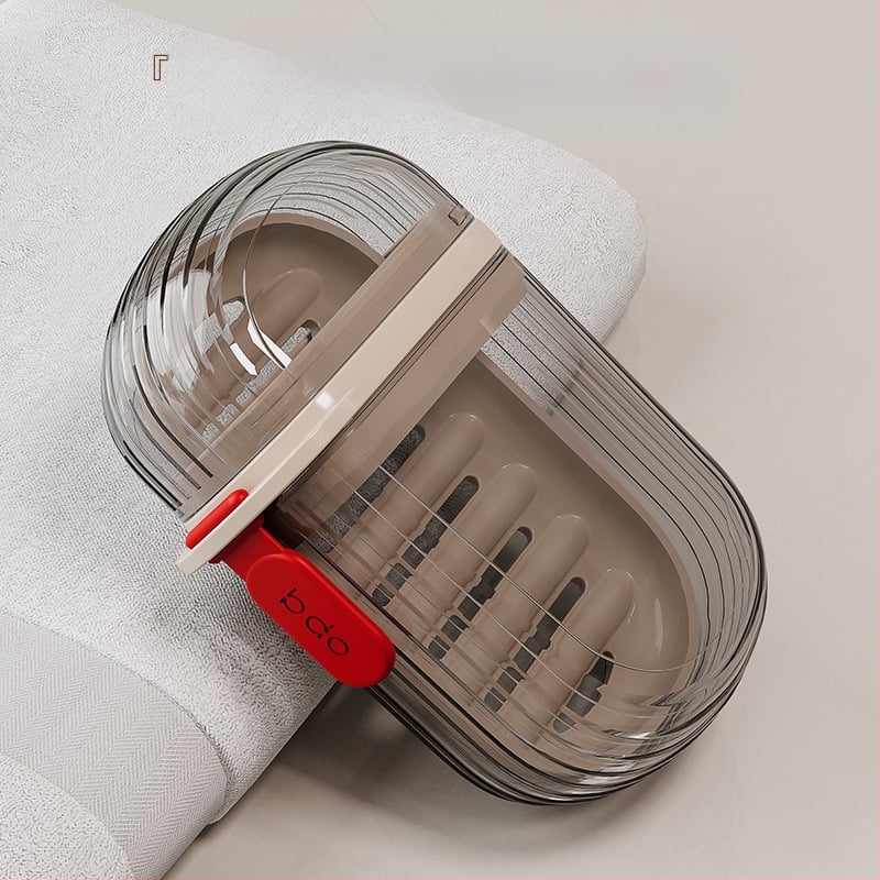 Etravel Easy Travel Σαπουνόκουτο Ταξιδιού Δημιουργικό Σκεπαστό Σφραγισμένο Σαπουνόκουτο Αποχέτευσης Φορητό Αποθήκευση Επαγγελματικών Ταξιδιών