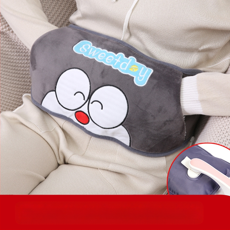 Karstā ūdens maisiņš, uzlādējams, sprādziendrošs, silts ūdens maisiņš, flīsa, jauks, silts mazuļa meitenes karstais kompresis, vidukļa, vēdera, īsts, silts roku sildītājs