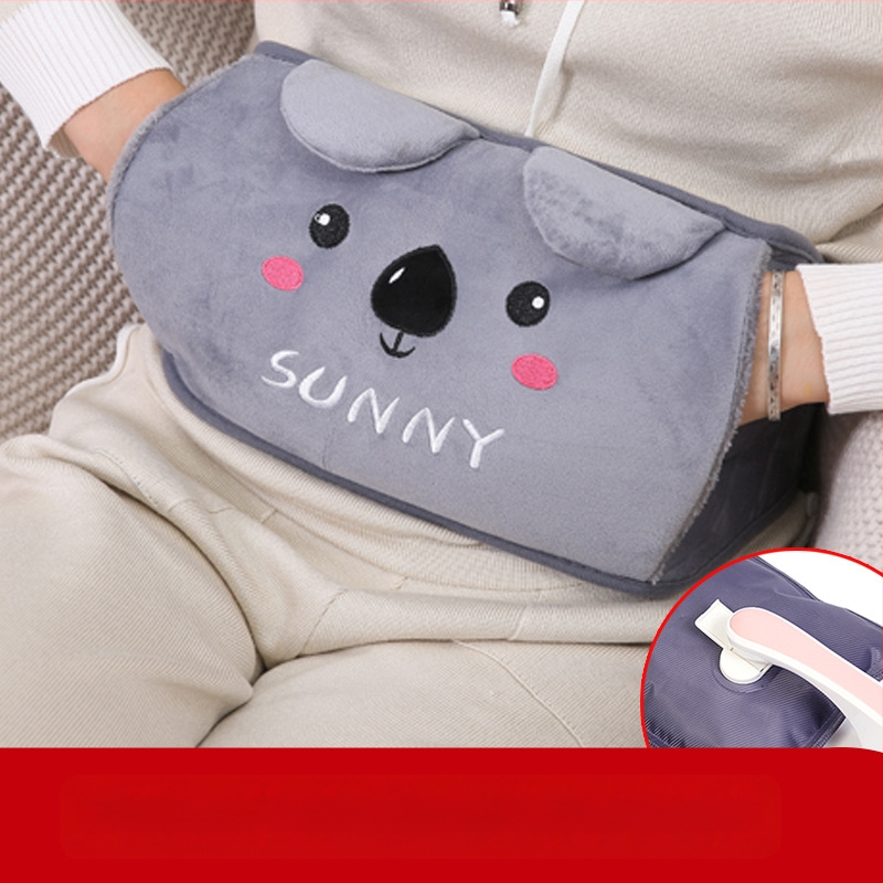 Karstā ūdens maisiņš, uzlādējams, sprādziendrošs, silts ūdens maisiņš, flīsa, jauks, silts mazuļa meitenes karstais kompresis, vidukļa, vēdera, īsts, silts roku sildītājs