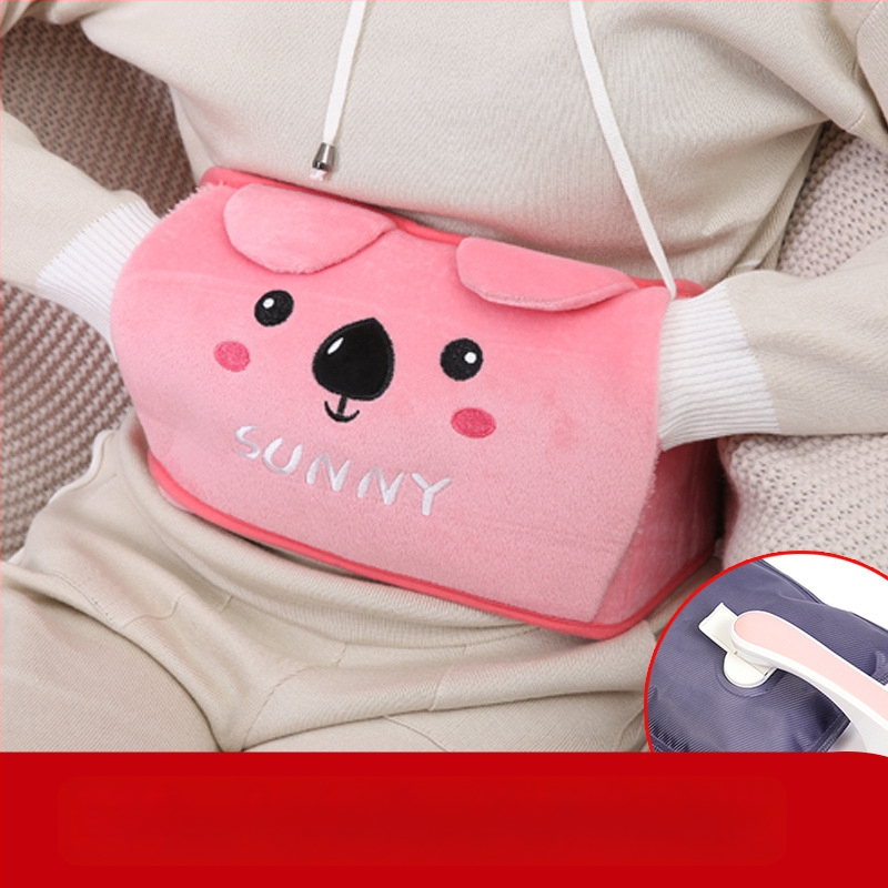 Karstā ūdens maisiņš, uzlādējams, sprādziendrošs, silts ūdens maisiņš, flīsa, jauks, silts mazuļa meitenes karstais kompresis, vidukļa, vēdera, īsts, silts roku sildītājs