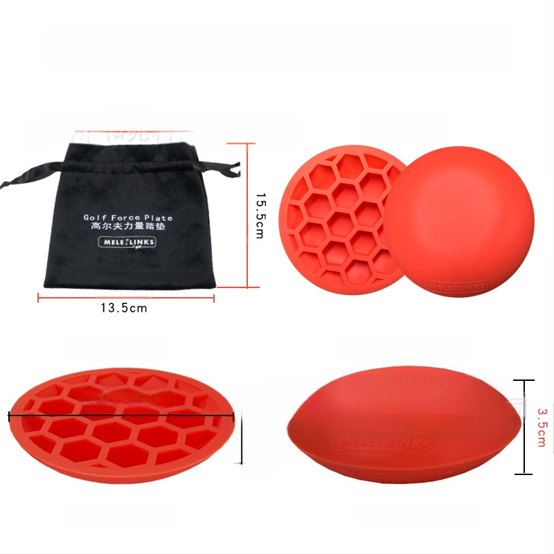 Golf Swing edző swing erős kötél putter kocka 10°-os ferde golyótámasz forgó fix edző