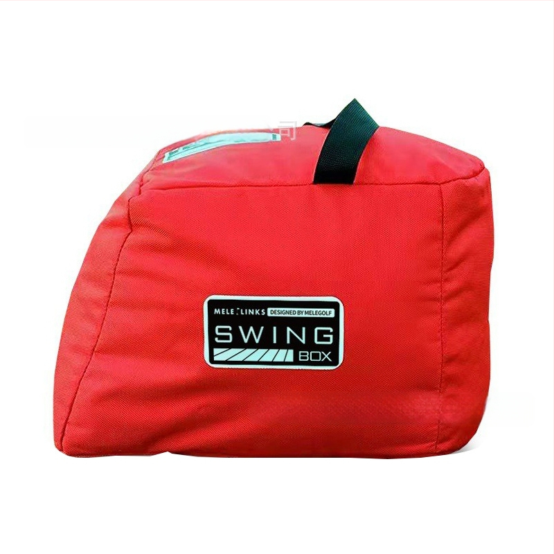 Golf Swing edző swing erős kötél putter kocka 10°-os ferde golyótámasz forgó fix edző