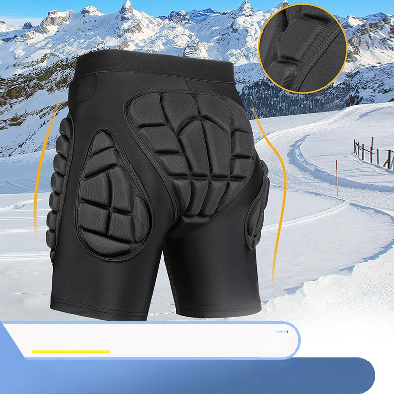 Žieminės vaikų suaugusiųjų slidinėjimo kelnės, riedučiai, jodinėjimas, apsauga nuo kritimo, užpakaliuko kilimėlis, lauko sportui, apsaugantis nuo susidūrimo, kelio apsauga, alkūnės apsauga