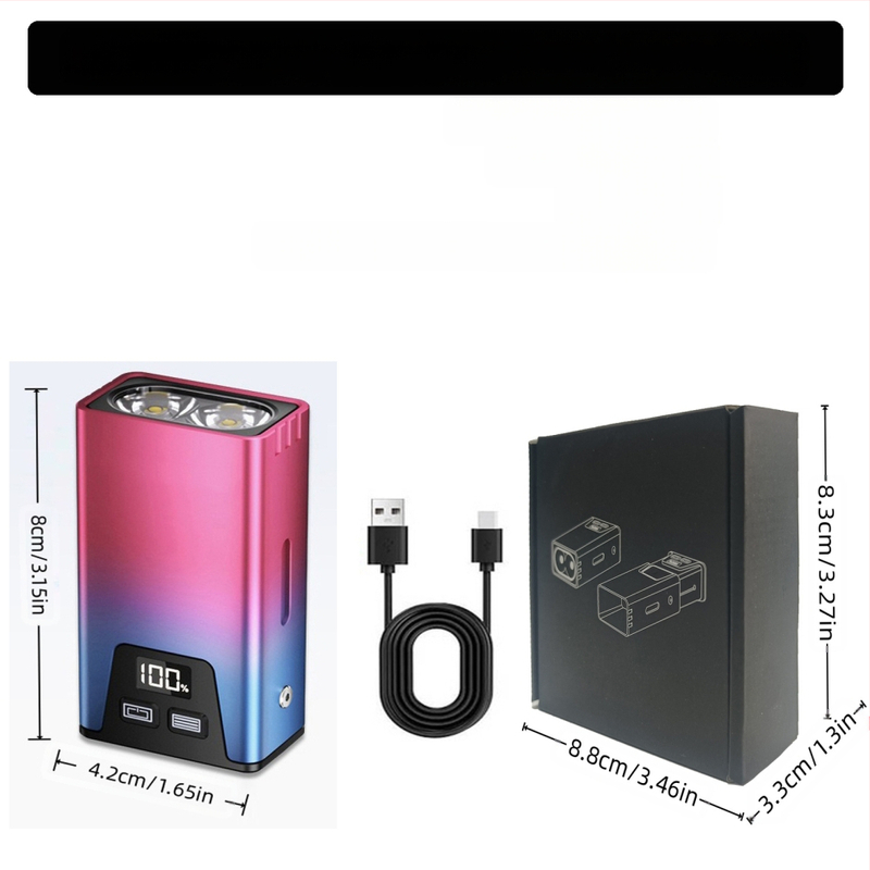 Kültéri Edc zseblámpa kulcstartó lámpa többfunkciós újratölthető kültéri munkalámpa három fényforrású hordozható erős fényű zseblámpa