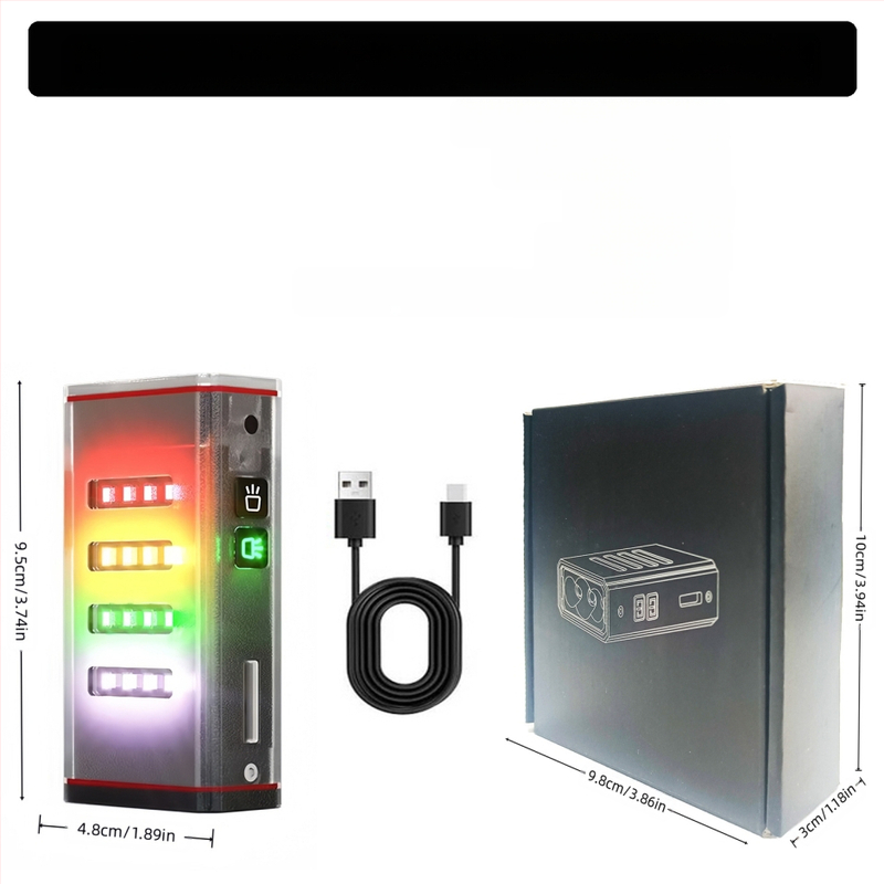 Kültéri Edc zseblámpa kulcstartó lámpa többfunkciós újratölthető kültéri munkalámpa három fényforrású hordozható erős fényű zseblámpa