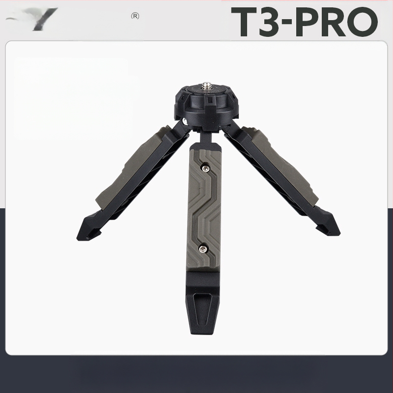 Taktikai szélállvány asztali kültéri lámpaállvány kemping mobiltelefon élő mikro egyetlen kamera stabilizátor kemping lámpaállvány