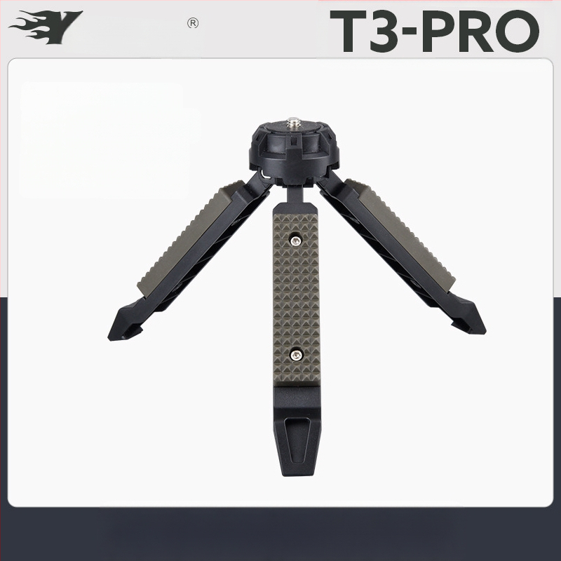 Taktikai szélállvány asztali kültéri lámpaállvány kemping mobiltelefon élő mikro egyetlen kamera stabilizátor kemping lámpaállvány