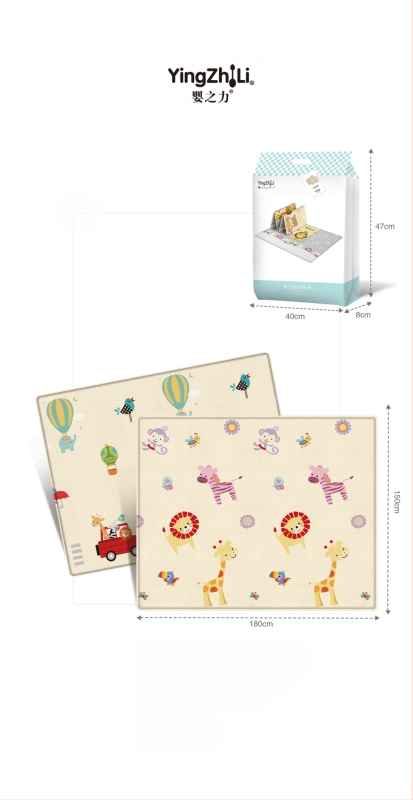 „Baby Power“ laipiojimo kilimėlis kūdikiams, sulankstomas laipiojimo kilimėlis kūdikiams, svetainės žaidimų kilimėlis, sutankintas vaikų laipiojimo kilimėlis