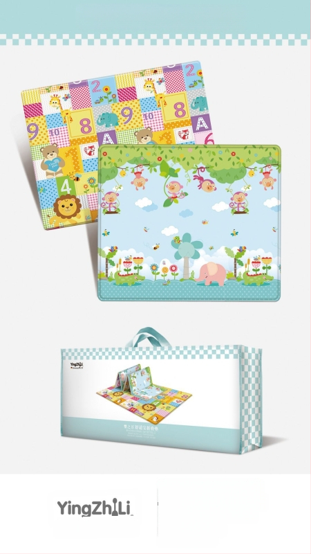 „Baby Power“ laipiojimo kilimėlis kūdikiams, sulankstomas laipiojimo kilimėlis kūdikiams, svetainės žaidimų kilimėlis, sutankintas vaikų laipiojimo kilimėlis