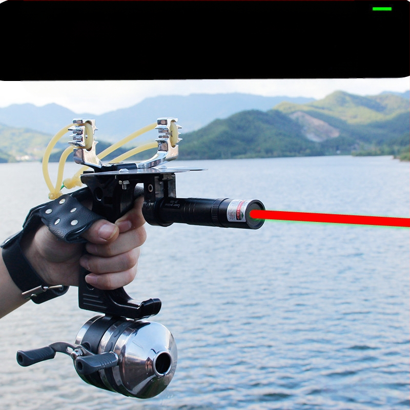 Uus kalakotkas kala laskmine slingshot laseriga sihtimine kala nooleviske kala laskmine slingshot traadi lõikamine kala laskuriülikond põis põis nool kuulipilduja
