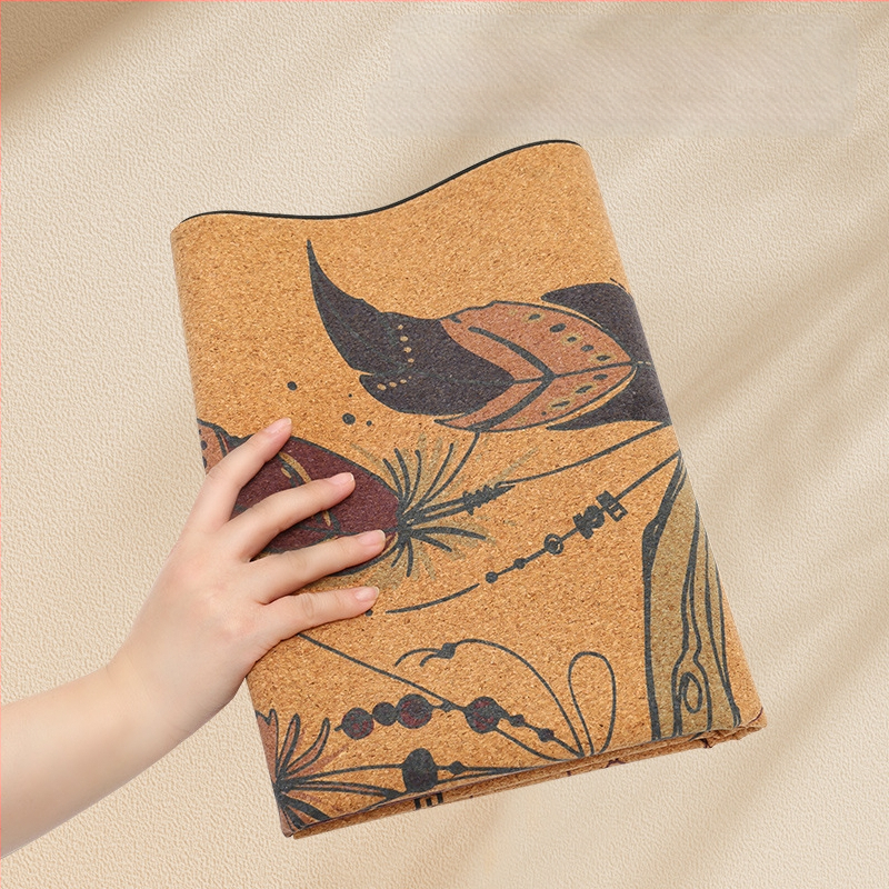 Nagoudi kummist libisemiskindla haardega löögisummutus paksendatud meeste joogaharjutuste korgist kokkupandav rätikujoogamatt