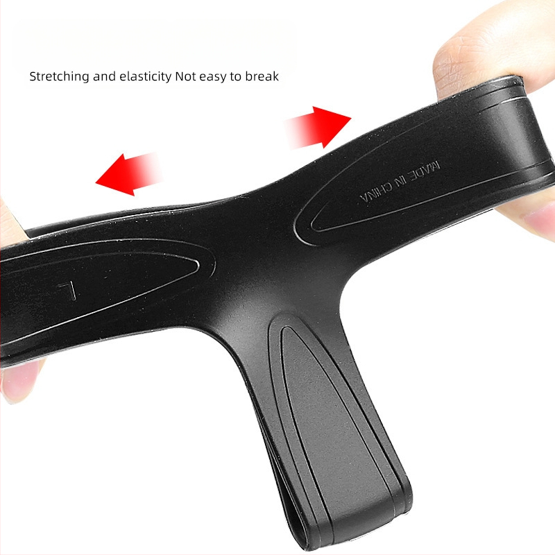 Lestade fikseeritud rõngas pehmest elastsest silikoonist ujumis- ja sukeldumistreeningu veelesta kukkumisvastane fikseeritud kolmnurkne rihm