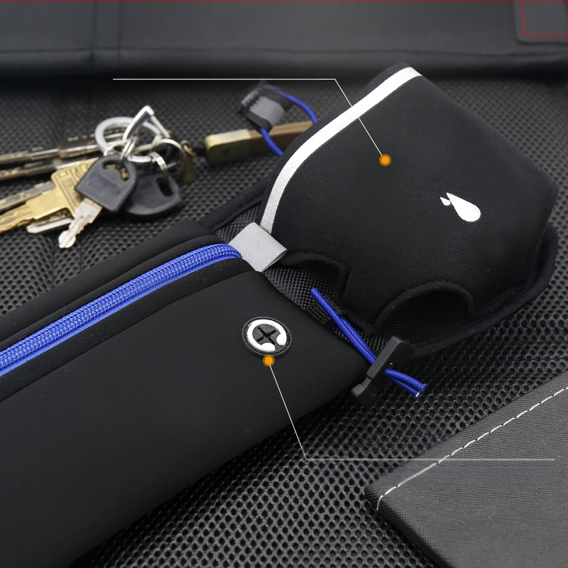 Piiriülene välistingimustes sportimiseks mõeldud vöökott, multifunktsionaalne veekeetja kott, isiklik jooksmiseks mõeldud mobiiltelefoni kott, kokkupõrkevastane hoiukott