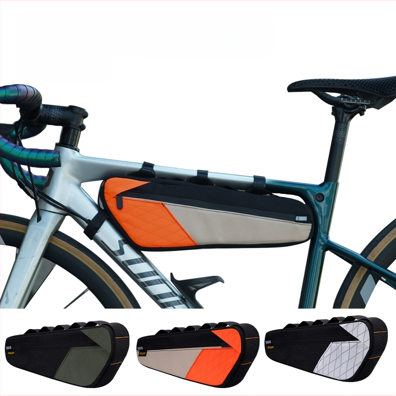 Dviračio krepšys plentui, kalnų dviračiui, priekinės sijos viršutinio vamzdžio šoninis krepšys, įrankių krepšys, viršutinio vamzdžio krepšys, dviračių krepšys