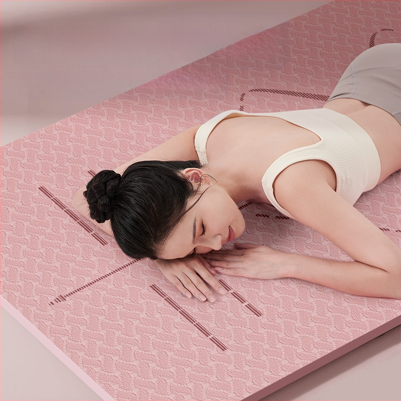 Zhenle tüdrukute kodujoogamatt, laiendatud 90 cm, libisemiskindel treeningmatt, tantsutreeningu põrandamatt, lööke neelav heliisolatsioonimatt