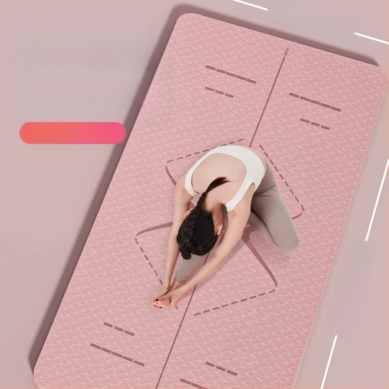 Zhenle tüdrukute kodujoogamatt, laiendatud 90 cm, libisemiskindel treeningmatt, tantsutreeningu põrandamatt, lööke neelav heliisolatsioonimatt