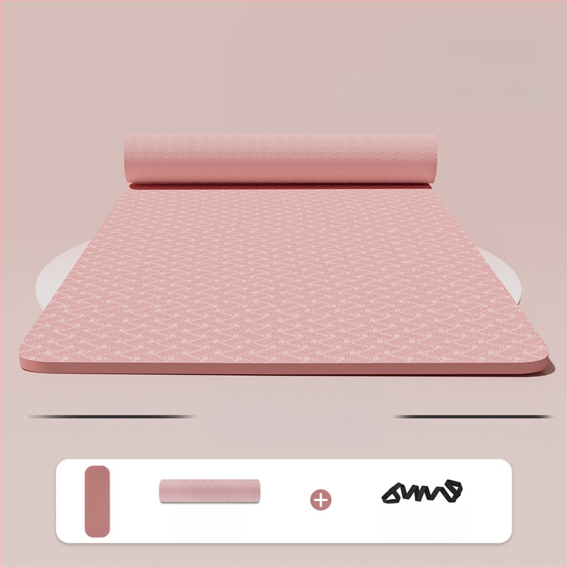 Zhenle tüdrukute kodujoogamatt, laiendatud 90 cm, libisemiskindel treeningmatt, tantsutreeningu põrandamatt, lööke neelav heliisolatsioonimatt