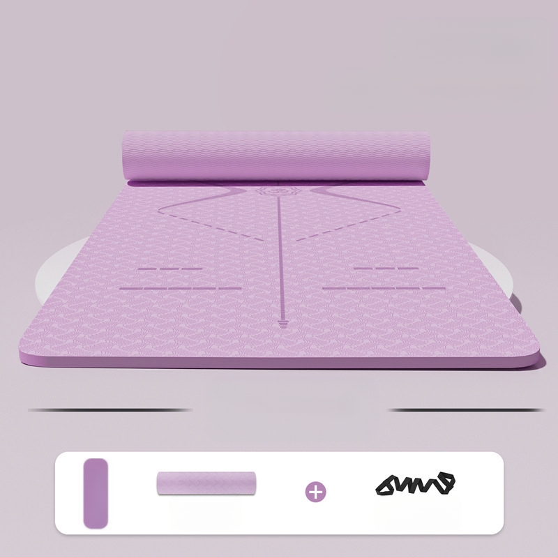 Zhenle tüdrukute kodujoogamatt, laiendatud 90 cm, libisemiskindel treeningmatt, tantsutreeningu põrandamatt, lööke neelav heliisolatsioonimatt