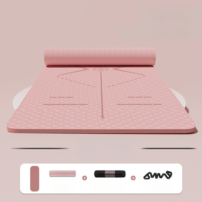 Zhenle tüdrukute kodujoogamatt, laiendatud 90 cm, libisemiskindel treeningmatt, tantsutreeningu põrandamatt, lööke neelav heliisolatsioonimatt