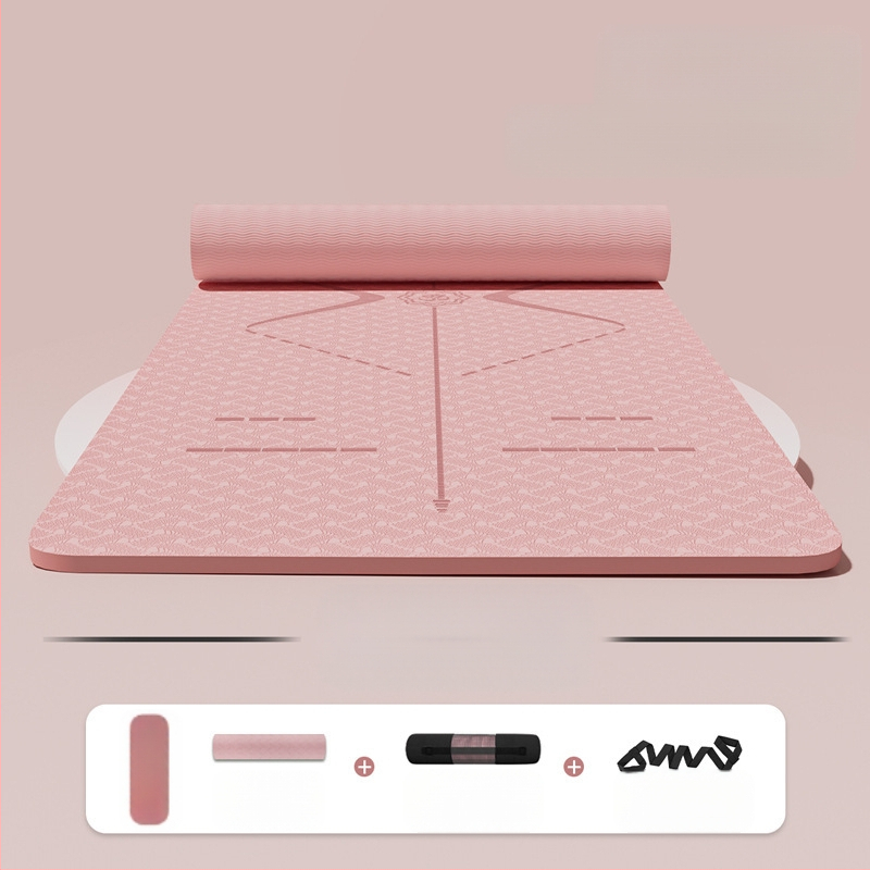 Zhenle tüdrukute kodujoogamatt, laiendatud 90 cm, libisemiskindel treeningmatt, tantsutreeningu põrandamatt, lööke neelav heliisolatsioonimatt