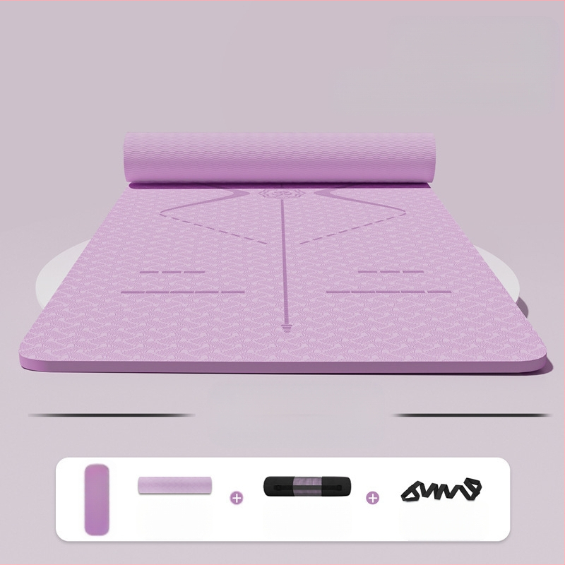 Zhenle tüdrukute kodujoogamatt, laiendatud 90 cm, libisemiskindel treeningmatt, tantsutreeningu põrandamatt, lööke neelav heliisolatsioonimatt