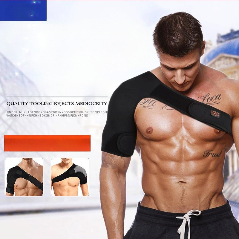 Didmeninė prekyba sportiniais pečių dirželiais, suspaudžiamaisiais pečių dirželiais, vyriškais ir moteriškais reguliuojamais pečių dirželiais, išnirusiais pečių dirželiais.