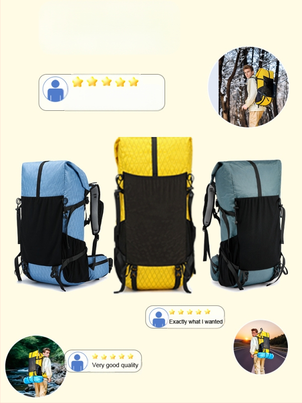 X-Pac kerge matka- ja telkimiskott, reguleeritava õlarihmaga kokkurullitav spordikott