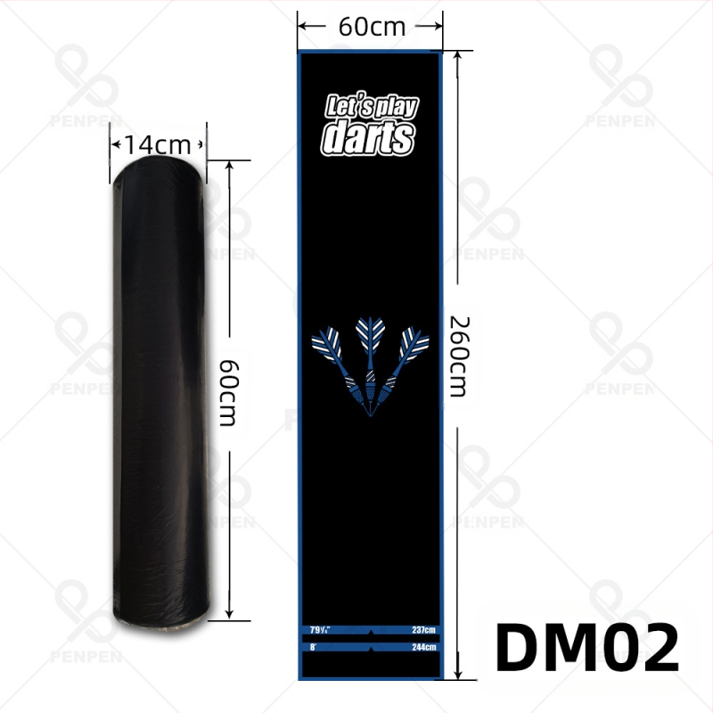 Мастиленоструйна писалка за дартс, килим, найлон, професионална състезателна пътна, неплъзгаща се дъска за дартс, трансгранична, преносима, за открито