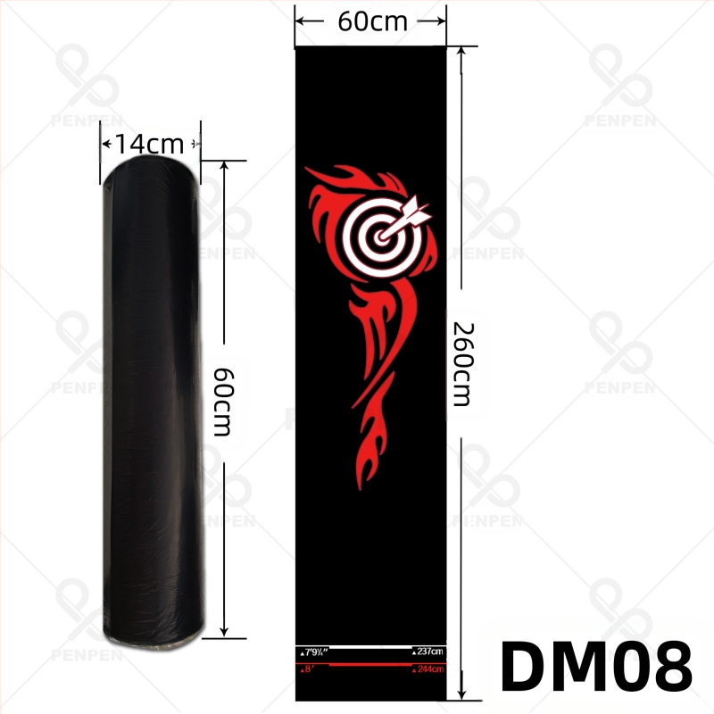 Мастиленоструйна писалка за дартс, килим, найлон, професионална състезателна пътна, неплъзгаща се дъска за дартс, трансгранична, преносима, за открито