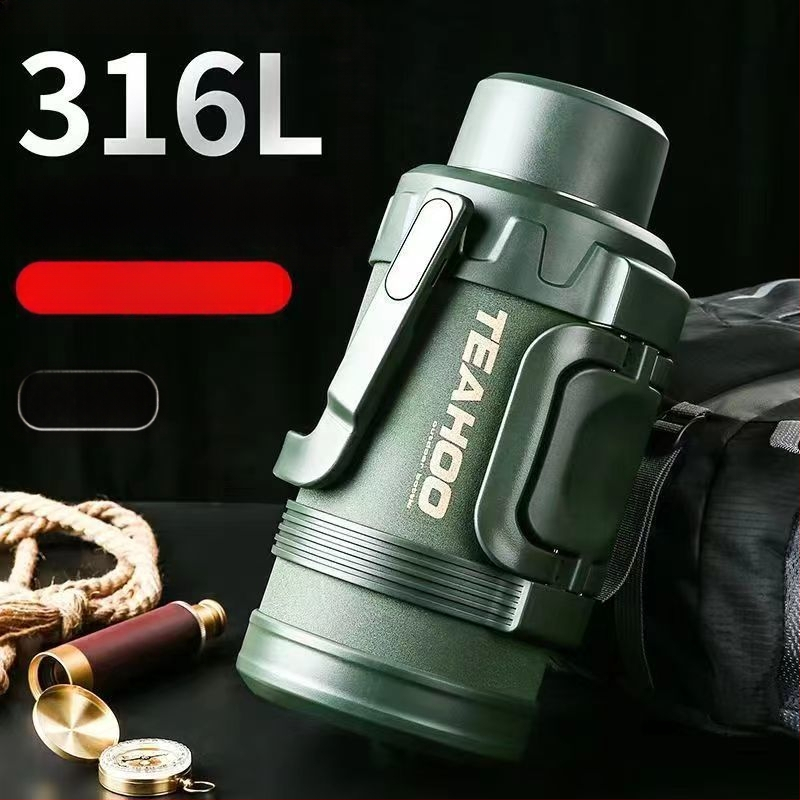 Meeste roostevabast terasest soojust säilitav veekeetja, millel on eriti paks madal sambaga 316 soojust säilitav veekeetja, suure mahutavusega Qihu