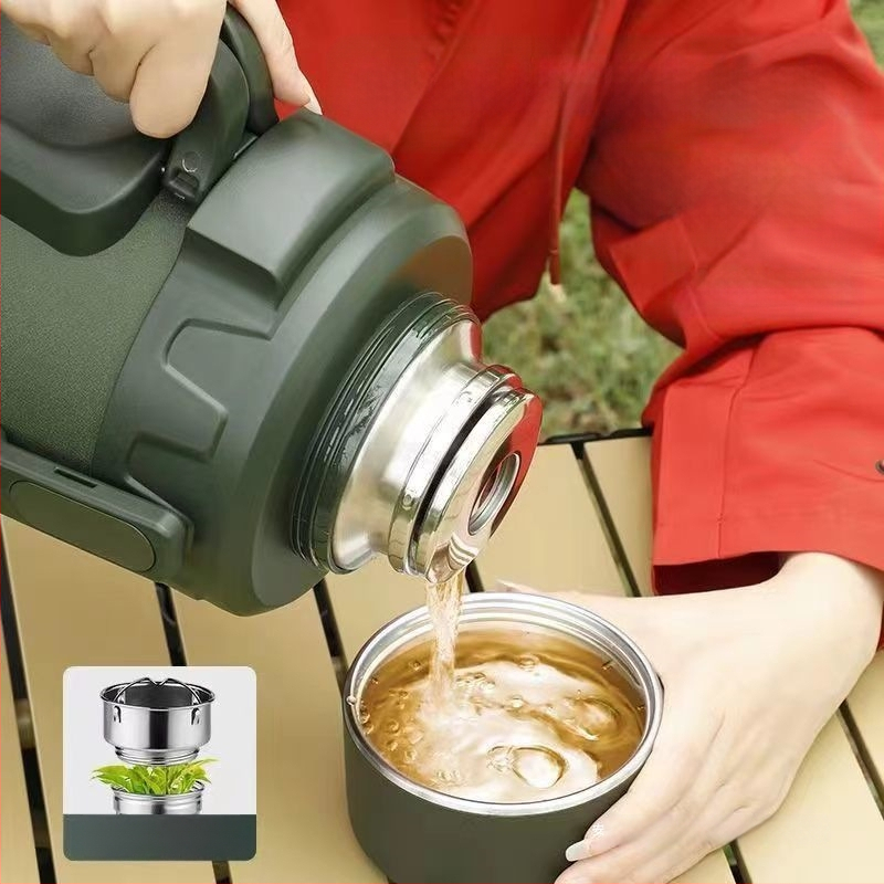 Meeste roostevabast terasest soojust säilitav veekeetja, millel on eriti paks madal sambaga 316 soojust säilitav veekeetja, suure mahutavusega Qihu