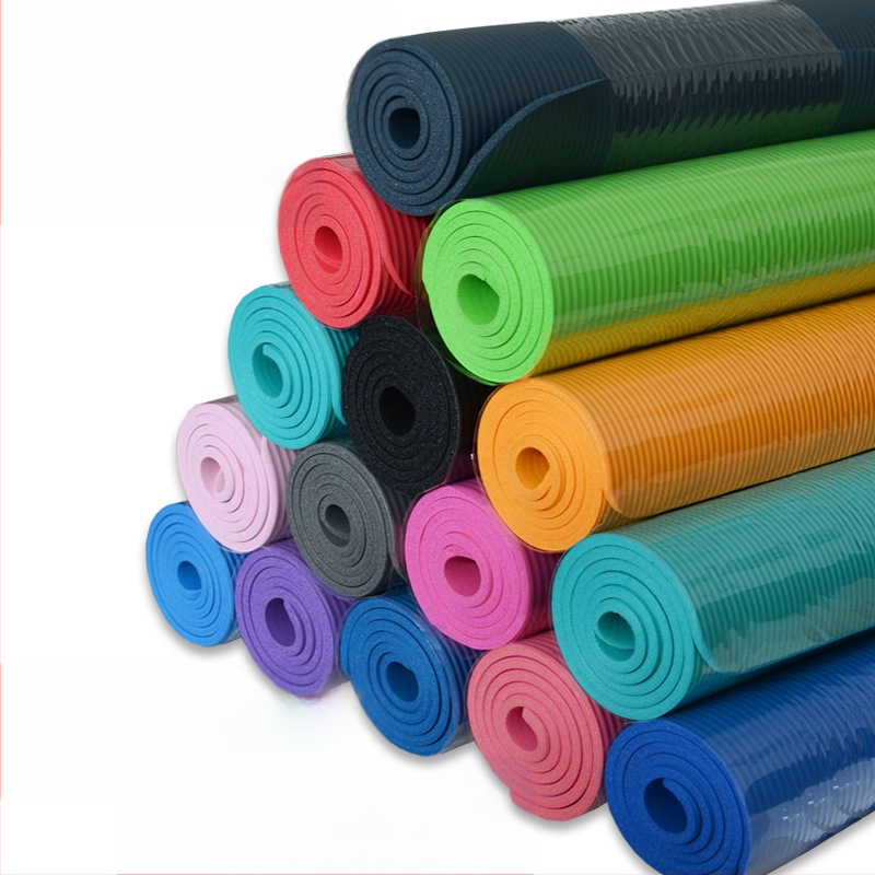 NBR10MM joogamatt mikroplekiga teise klassi pikendatud joogamatt paksendatud tantsufitness-matt treeningmatt