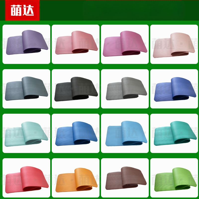 NBR10MM joogamatt mikroplekiga teise klassi pikendatud joogamatt paksendatud tantsufitness-matt treeningmatt