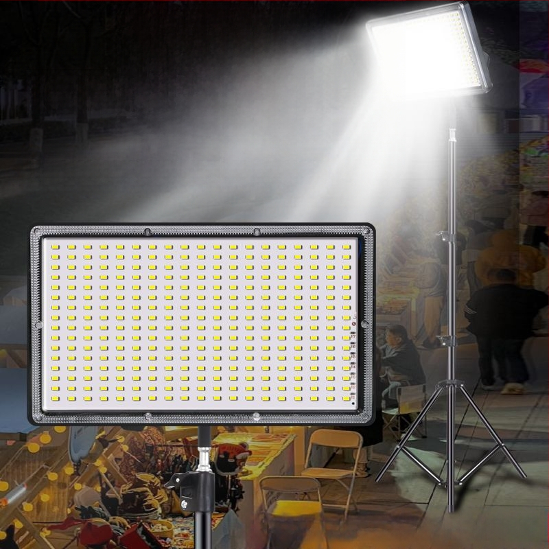 Naujas naktinio turgaus prekystalio LED lempos įkraunamas mobilus lauko apšvietimas stiprus šviesos laikiklis elektros energijos tiekimo sutrikimo avarinis kempingo žibintas