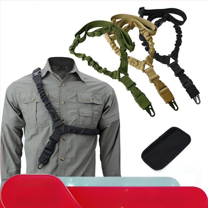 Határokon átnyúló kültéri amerikai egypontos taktikai fegyverkötél nejlon átlós taktikai szíj vízipisztoly taktikai övkötél raktáron