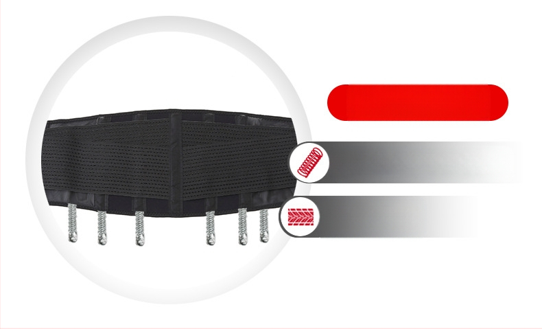 Határokon átnyúló Amazon új, lélegző derékvédő hasi öv sport fix támasztó rugós derékvédő kompressziós öv