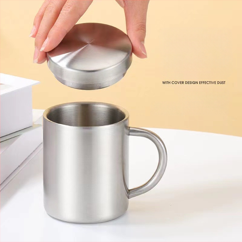 304 roostevabast terasest kruus kaanega kontori teetass poistele lastele tilkumiskindel kohvitass veetass