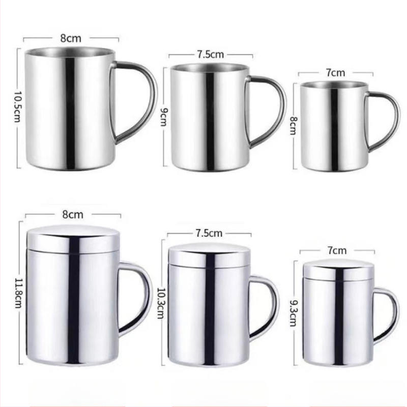 304 roostevabast terasest kruus kaanega kontori teetass poistele lastele tilkumiskindel kohvitass veetass