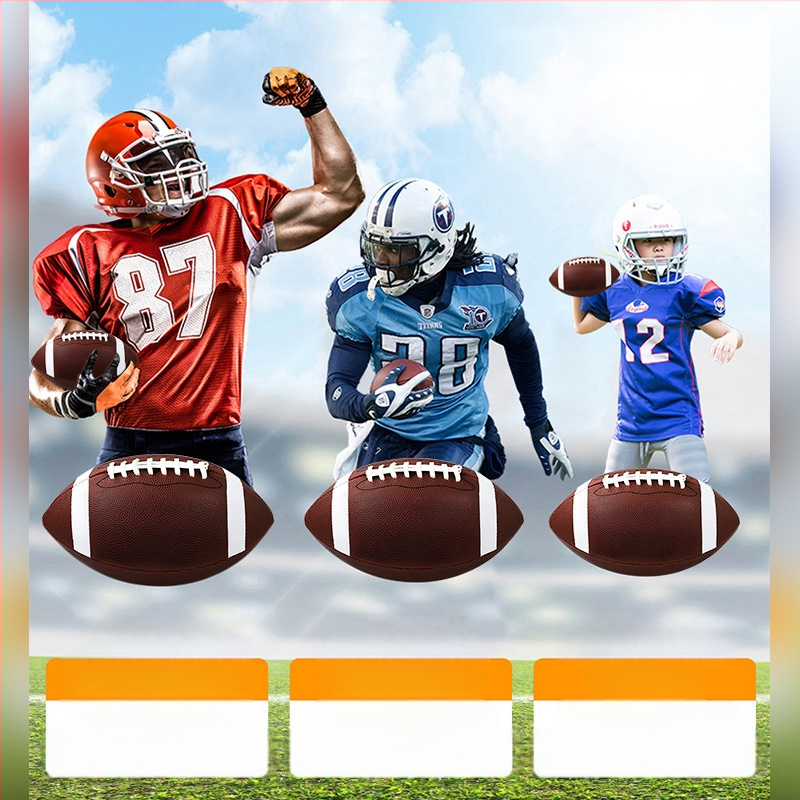 № 9 Американски футбол Стандартен размер за възрастни № 9 Младежки размер № 6 Детски размер № 3 Trendy Fitness