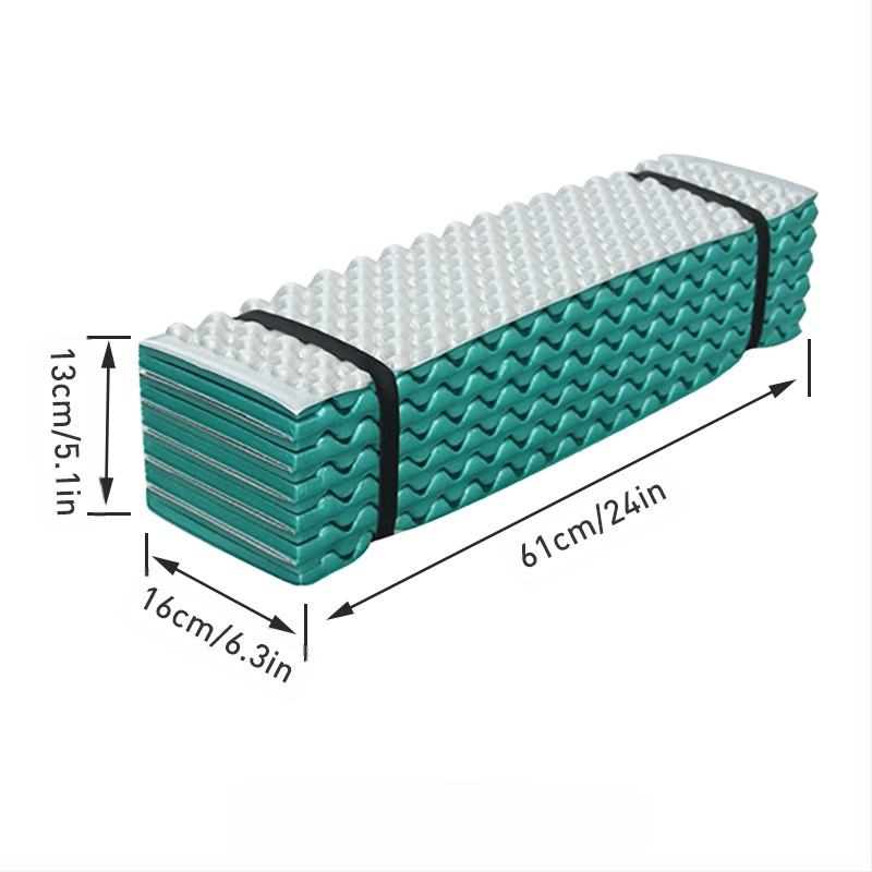 Õues matkamiseks mõeldud telkimisstiilis paksendatud niiskuskindel matt Xpe topeltmunaga piknikumatt munapesa kokkupandav telkimisstiilis matt 190 * 57